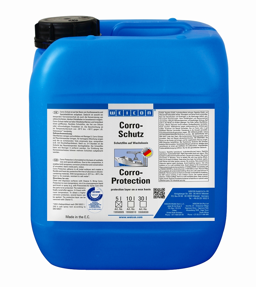 252109 PAINT METAL PIGMENT WEICON, CORRO-PROTECTION 5LTR