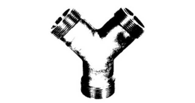 592325 BRANCH CONNECTOR 2-1/2", 3 MALE END FOR BUTTERWORTH