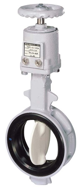 752231 BUTTERFLY VALVE WAFER TYPE, CENTRAL HANDLE ACTUATOR 1-1/2"