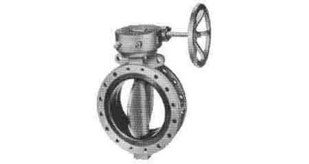 752251 BUTTERFLY VALVE DOUBLE FLANGED, WORM GEAR ACTUATOR 26"