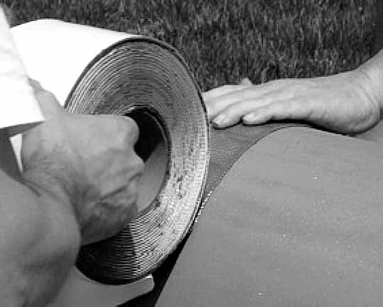 812485 TAPE ANTI-CORROSIVE NO VOC, SEASEAL QUICK WRAP 100MX7.2MTR